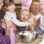 Húsvéti sütemények sütése a gyerekekkel